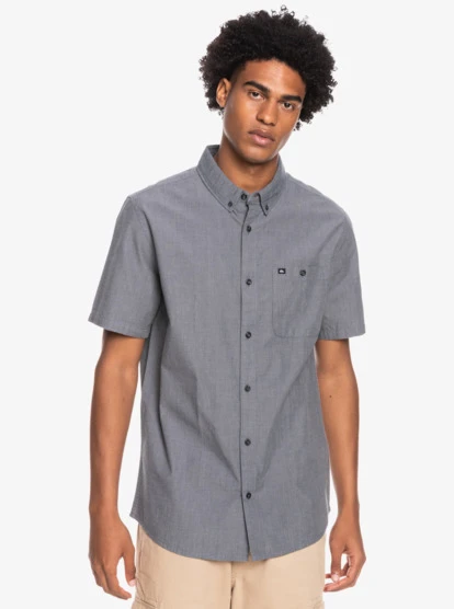 Quiksilver Mens Winfall Short Sleeve Shirt - Image 3