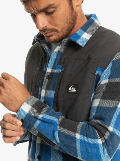 Quiksilver Mens North Seas Long Sleeve Shirt - Image 5