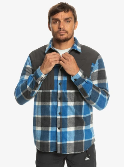 Quiksilver Mens North Seas Long Sleeve Shirt - Image 6