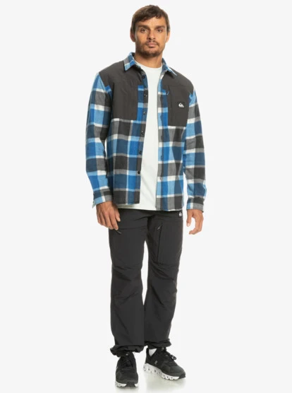 Quiksilver Mens North Seas Long Sleeve Shirt - Image 7