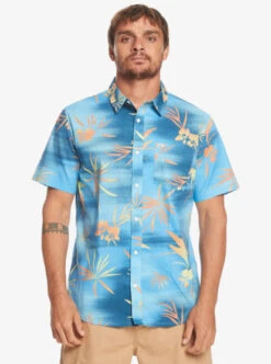 Quiksilver Mens Fade Out Short Sleeve Shirt