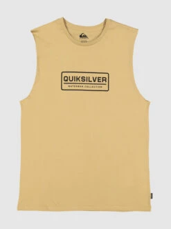 Quiksilver Mens Clear Lines Sleeveless Muscle T-Shirt