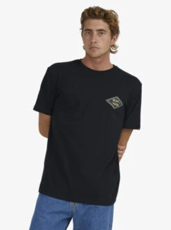 Quiksilver Mens Reverse Logo T-Shirt
