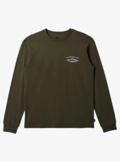 Quiksilver Mens Diamond Long Sleeve T-Shirt